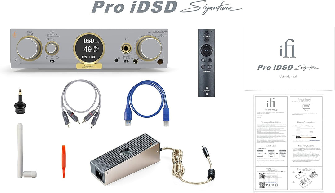 iFi Pro iDSD Signature – Desktop D/A-Wandler/Kopfhörerverstärker/Streamer