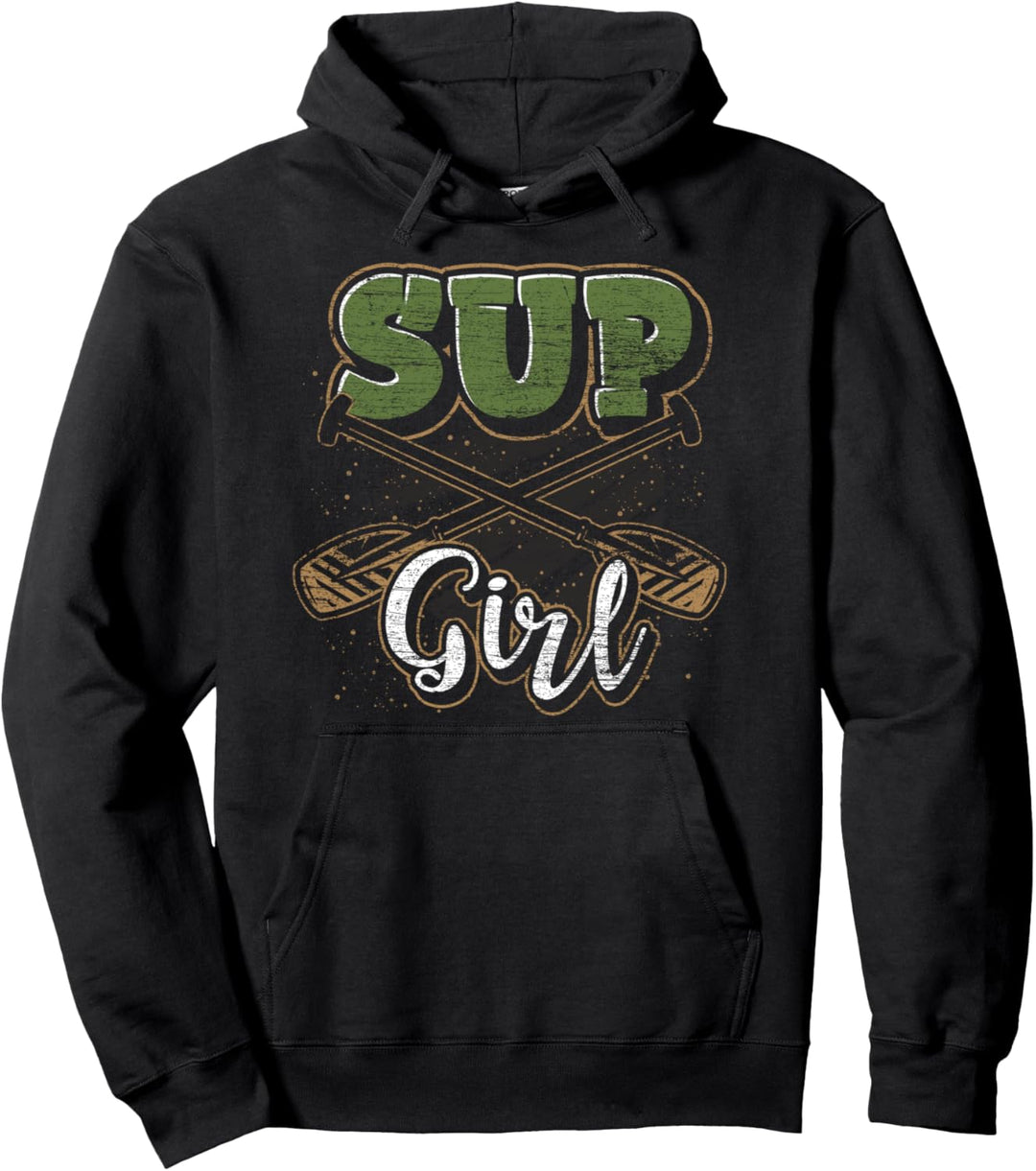 Stand Up Paddling Mädchen Wassersport SUP Stand Up Paddeln Pullover Hoodie