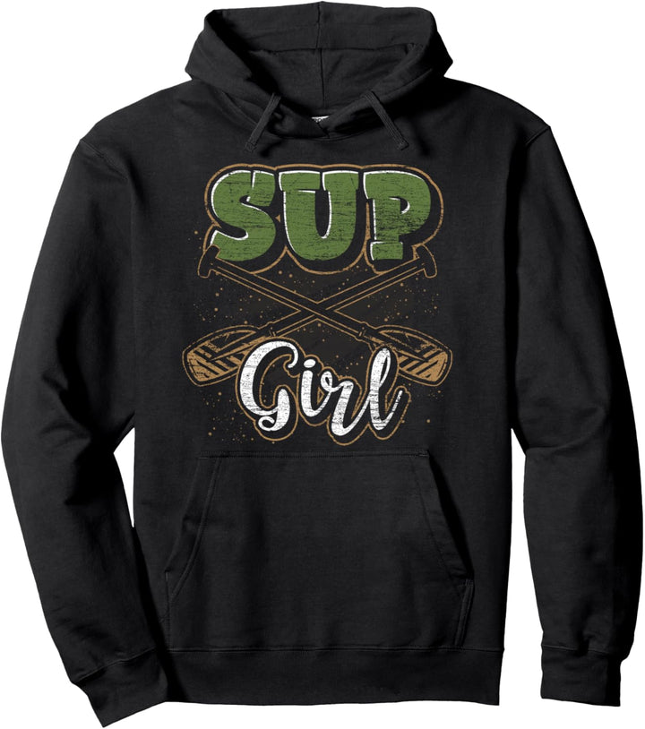 Stand Up Paddling Mädchen Wassersport SUP Stand Up Paddeln Pullover Hoodie