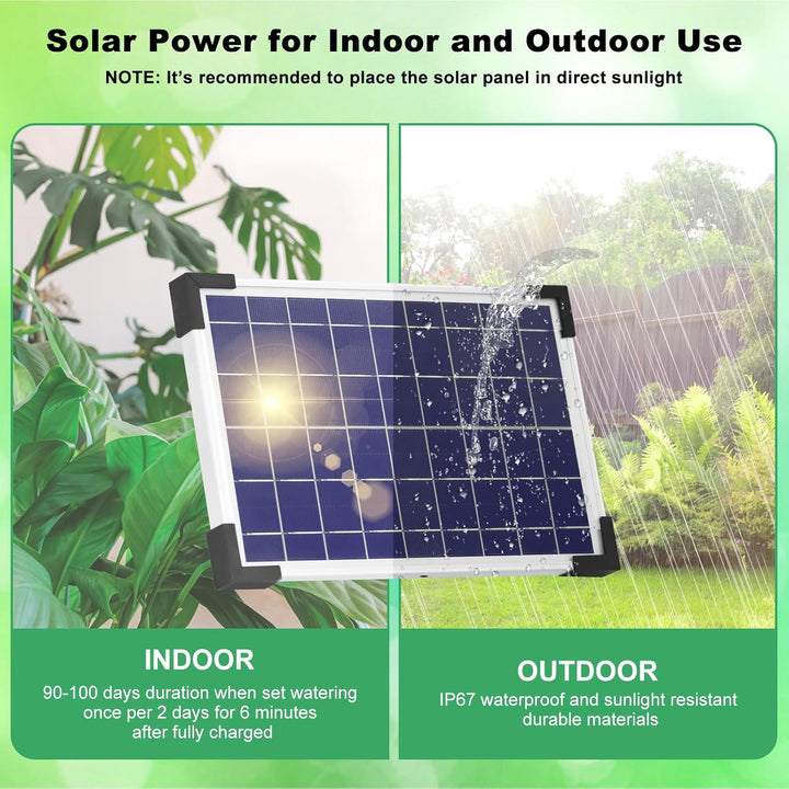 Solar Bewässerungssystem 300 Automatische BewäSserung Modi, Automatische Bewässerungssystem Garten m