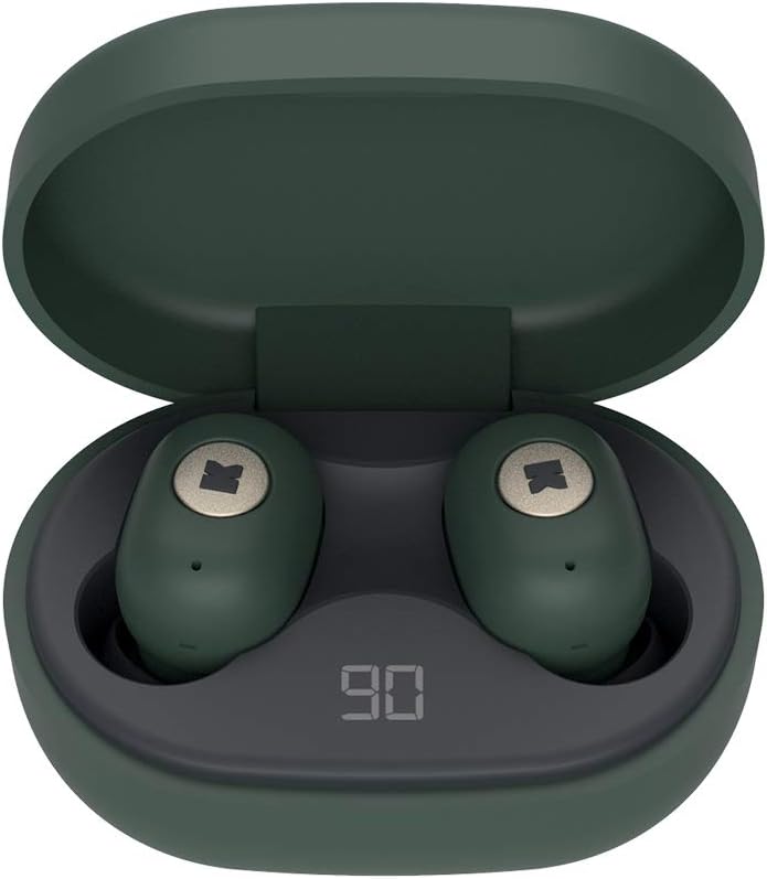 aBEAN, Bluetooth in- Ear Headphones, kabellose Kopfhörer, Shady Green, 18497 dunkelgrün, dunkelgr&#x