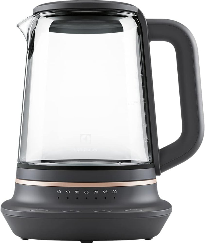 Electrolux 910 003 588 E7GK1-8BP Wasserkocher, 1,7 l, Schwarz, Kupfer