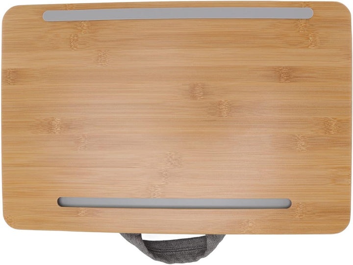 Schossständer, tragbarer multifunktionaler Laptop-Schreibtisch, stabiles Kissen, ergonomischer Bambu