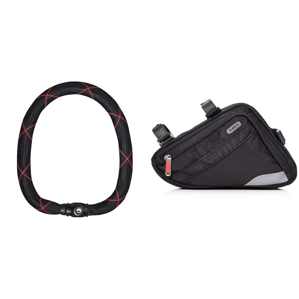 ABUS Kettenschloss Ivy Chain 9210 – Fahrradschloss aus gehärtetem Stahl – 10 mm dicke Kette – ABUS-S