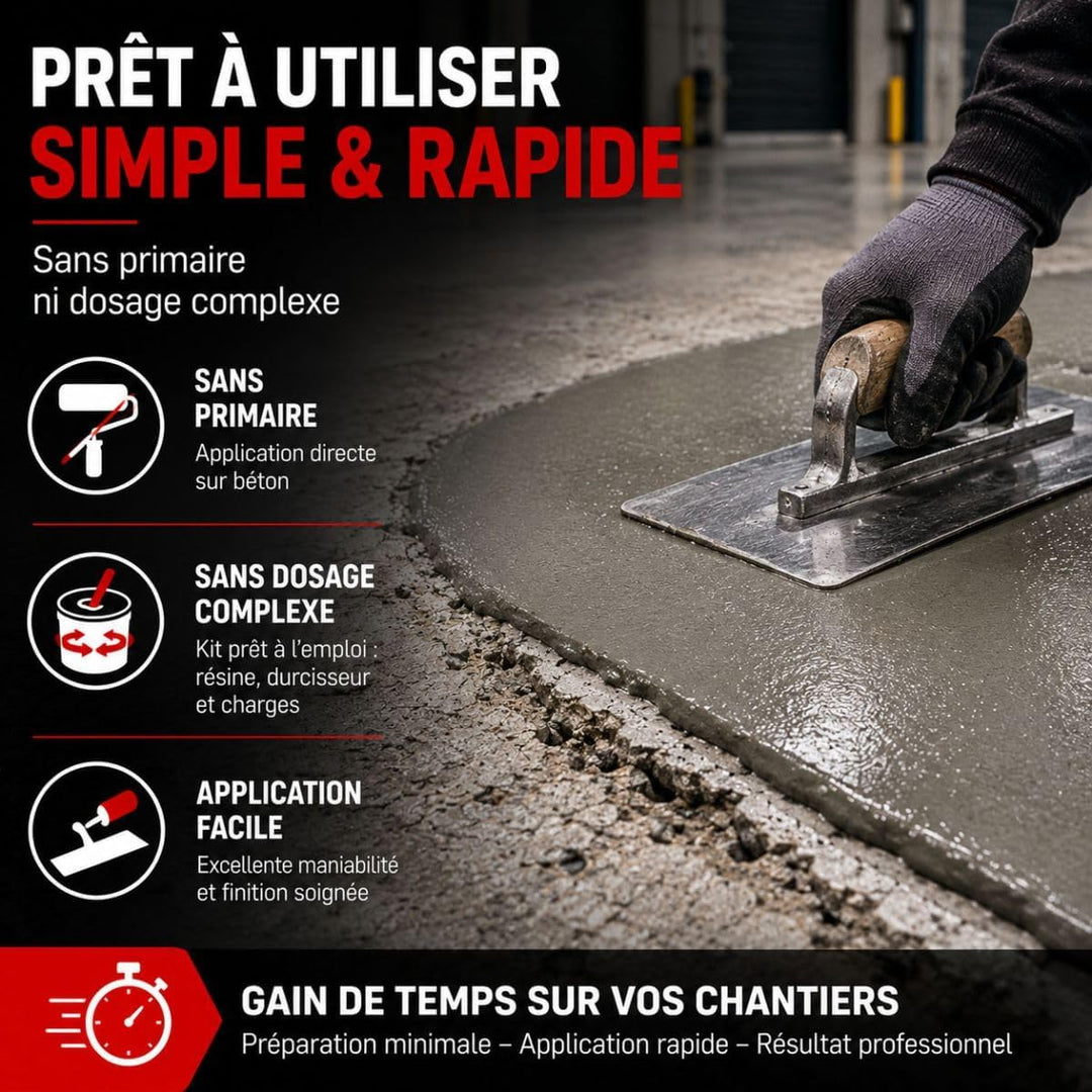Epoxid-Reparaturmörtel für Löcher und Schlaglöcher: DURPOX - 5 kg, 5 kg
