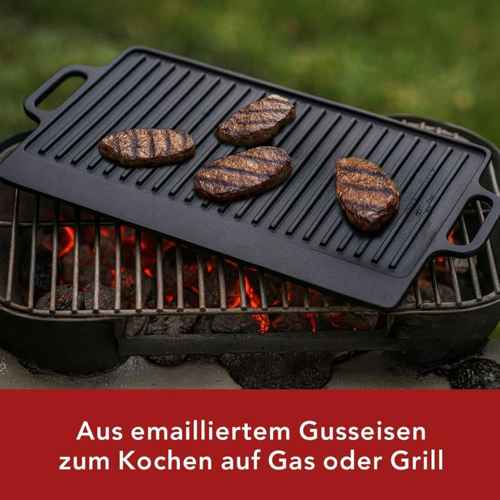Baumalu 385224 Tischgrill-Platte 38 cm 38
