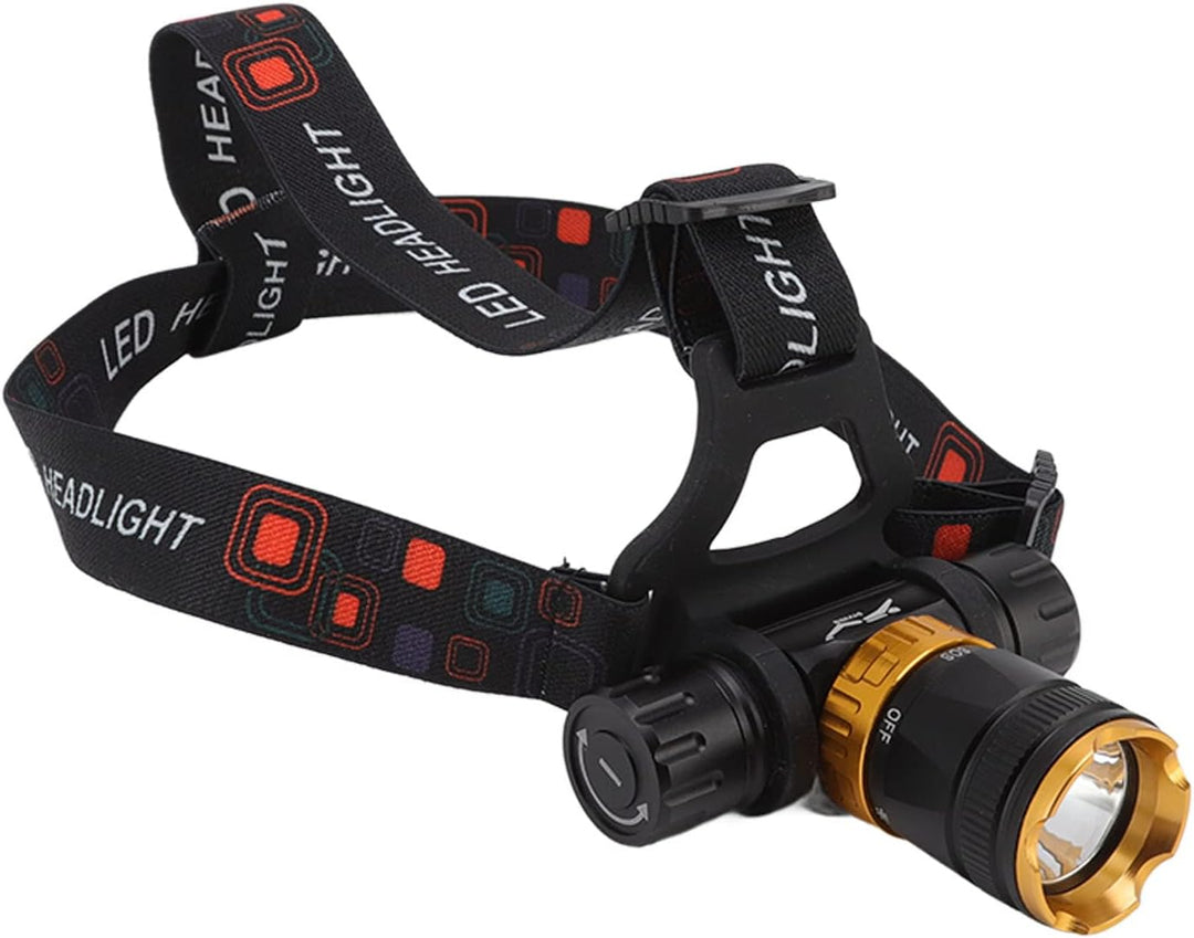Cryfokt Tauchen Stirnlampe, 5000LM Super Bright Swimming Headlight 100M Diving Waterproof Diver Subm