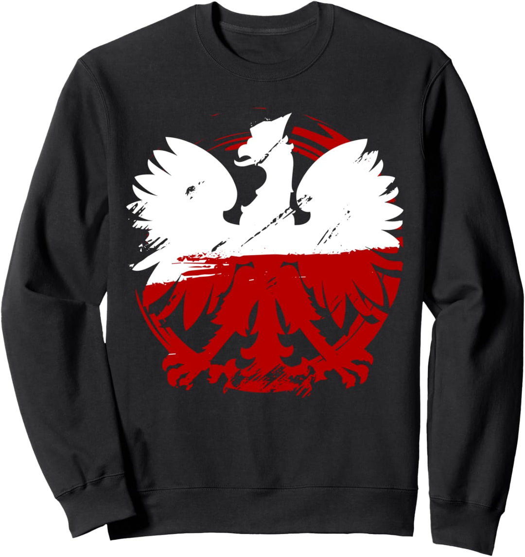 Polen Geschenk für Polnischen Poland Polska Krakau Herren Sweatshirt