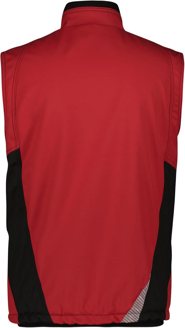 Dassy Fusion Softshell-Weste, Farbe:rot/schwarz, Grösse:XXL XXL rot/schwarz, XXL rot/schwarz