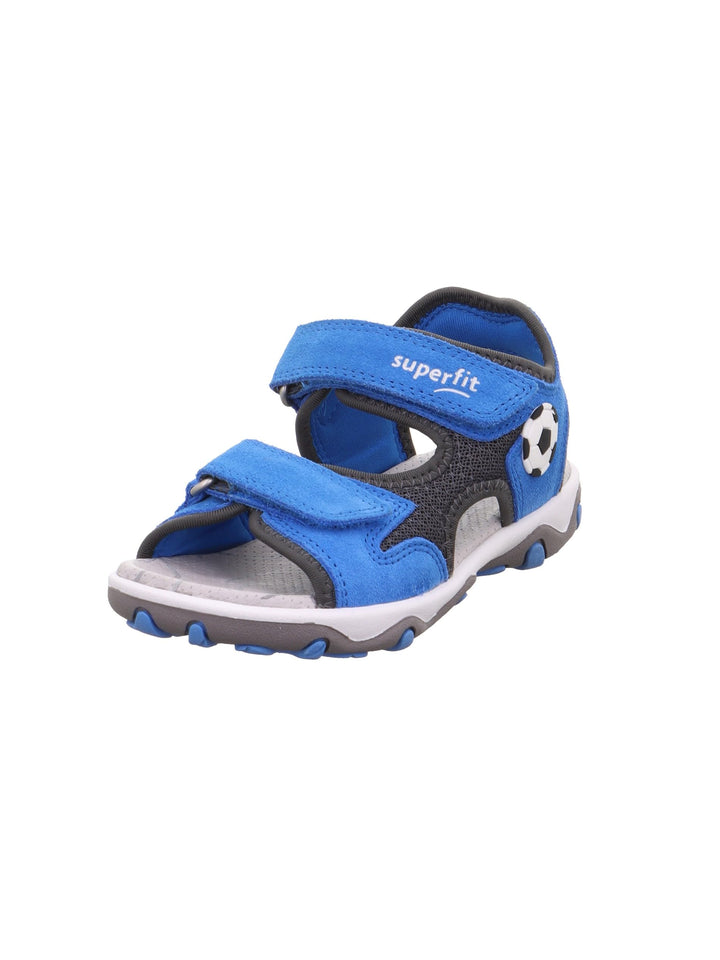 Superfit Jungen MIKE 3.0 Riemchensandalen 25 EU Blau Grau 8040, 25 EU Blau Grau 8040