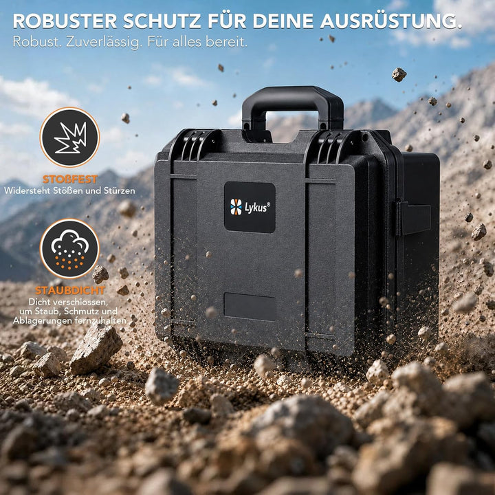 Lykus Titan MM510 Wasserdicht Tasche/Koffer/Case für DJI Mini 5 Pro und RC2/RC-N3,Unterstützt 7 Akku
