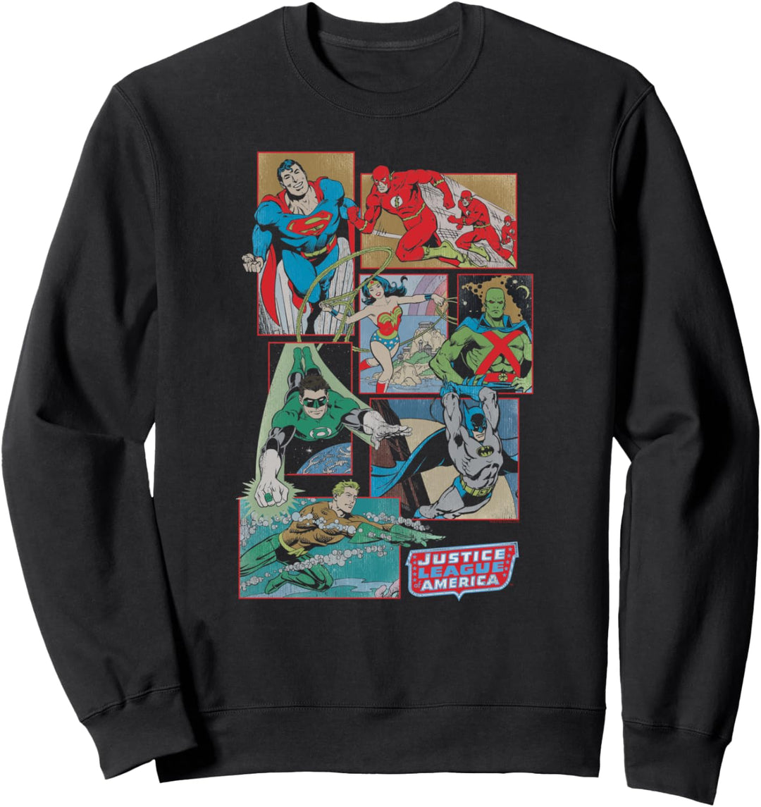 Justice League Boxes Sweatshirt