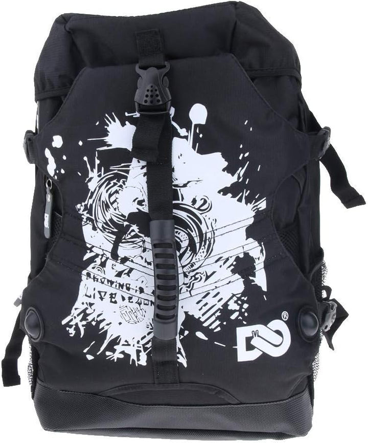 Tubayia Rollschuhe Rucksack Inline Skates Aufbewahrungstasche Schultertasche für Kinder und Erwachse