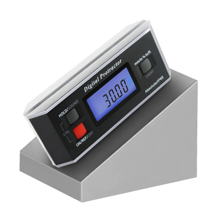 Winkelsucher Ebene Protractor Inclinometer Magnetic V-Groove 0~360 Grad mit Hintergrundbeleuchtung D