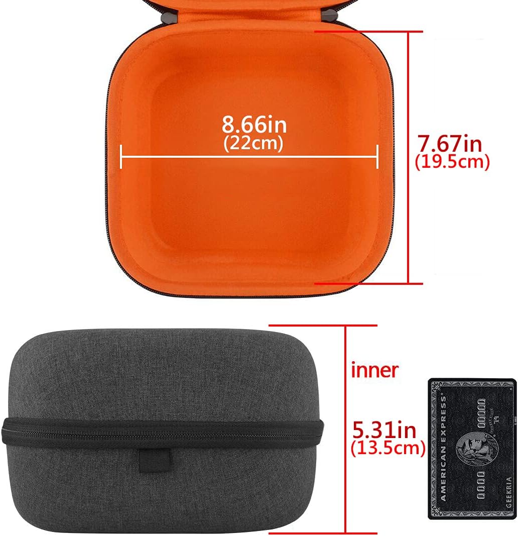 Geekria Tasche Kopfhörer für AKG K340, K240, K242, K271, K272, K141, K142, K121, Schutztasche für He