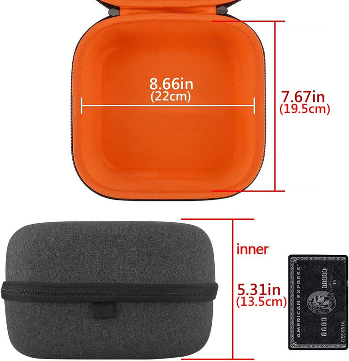 Geekria Tasche Kopfhörer für AKG K340, K240, K242, K271, K272, K141, K142, K121, Schutztasche für He
