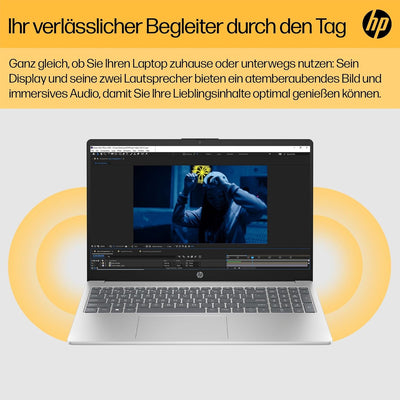 HP Laptop | 15,6 Zoll (39,6 cm) FHD IPS Display | AMD Ryzen 7 7730U | 16 GB RAM | 512 GB SSD | AMD R