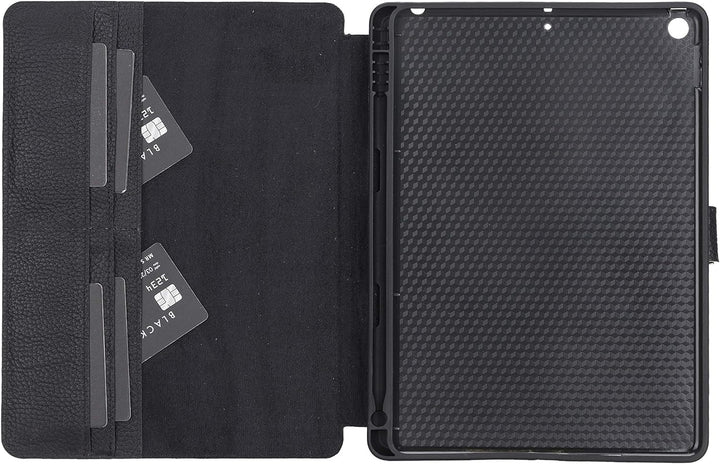 Solo Pelle magnetische abnehmbare Hülle geeignet für Apple iPad 10,2 Zoll 2019 + 2020 I 7 + 8.Genera