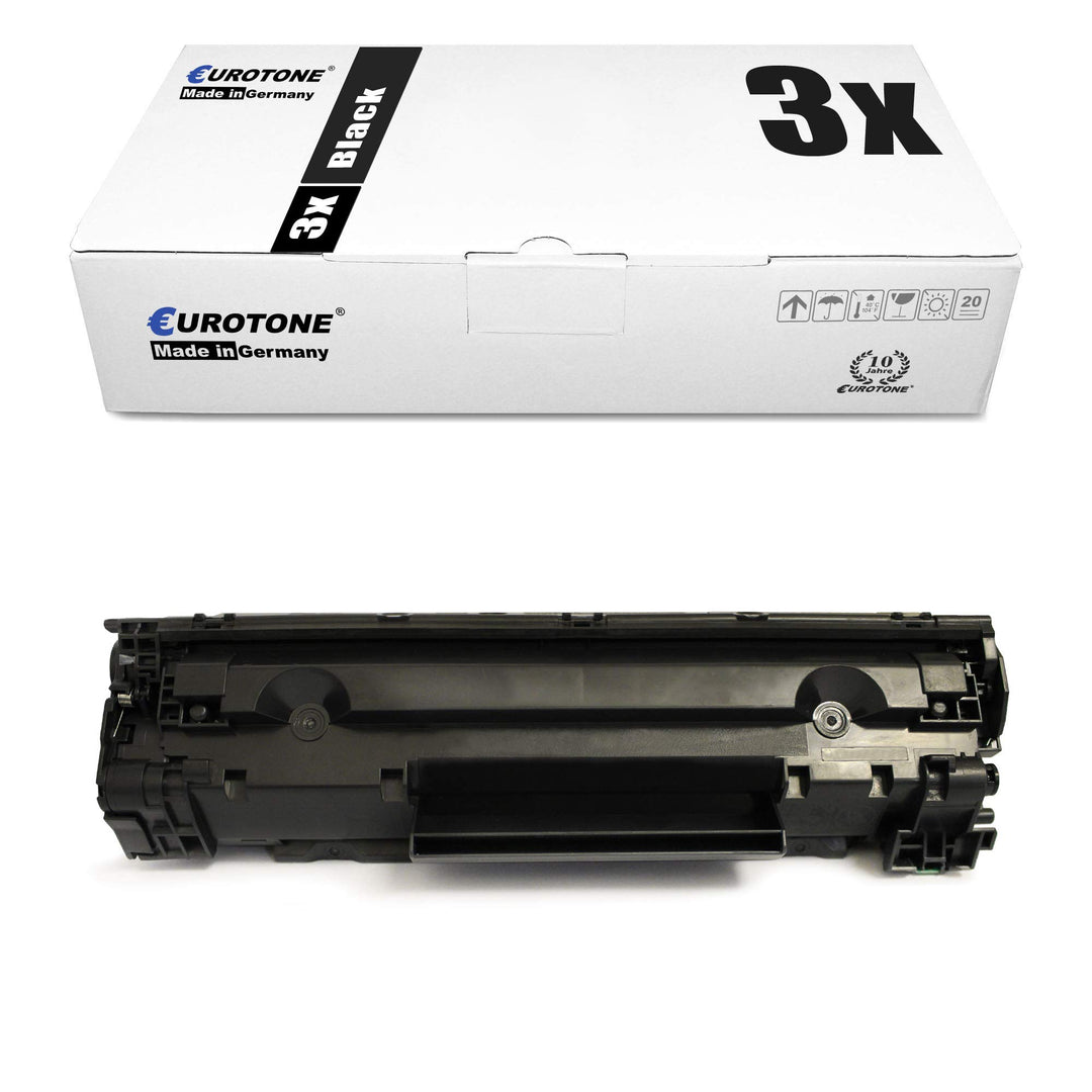 3X Müller Printware kompatibler Toner für HP Laserjet Pro M 12 26 a w nw ersetzt CF279A 79A 3x Black