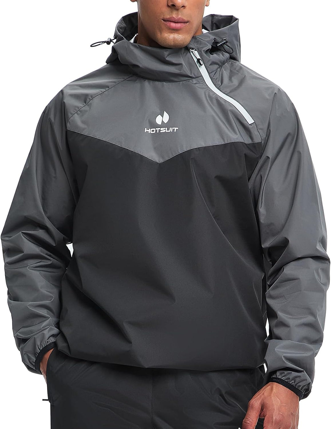 HOTSUIT Schwitzkleidung für Herren, Sweatshirt, Hose und Jacke, Gewichtsverlust, Sport, Sweatshirt,