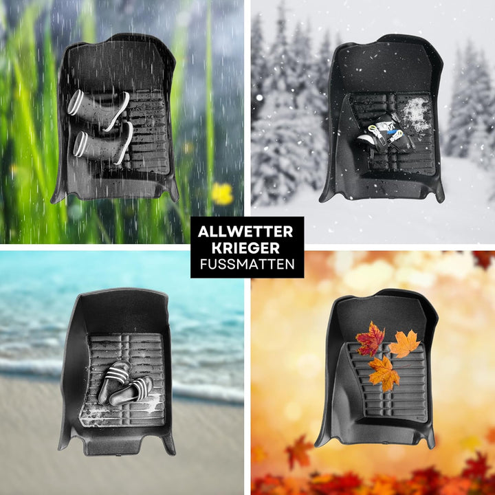 fussmattenprofi.com Auto Fussmatten Kompatibel mit VW Passat B8 Baujahr ab 2014 I 100% Passgenau Ger