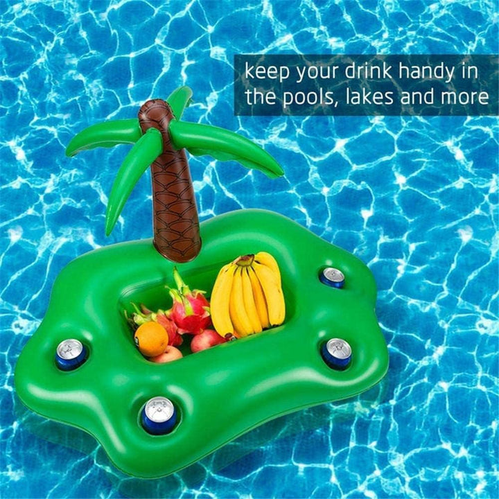 Aufblasbarer Getränkehalter für Pool, geniessen Sie Ihre Lieblingsgetränke im Pool mit aufblasbaren