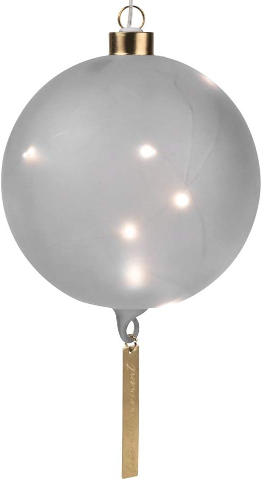Räder [W] Living LED Lebenstraum gross grau, D:12,5cm 2xAAA Timer IR