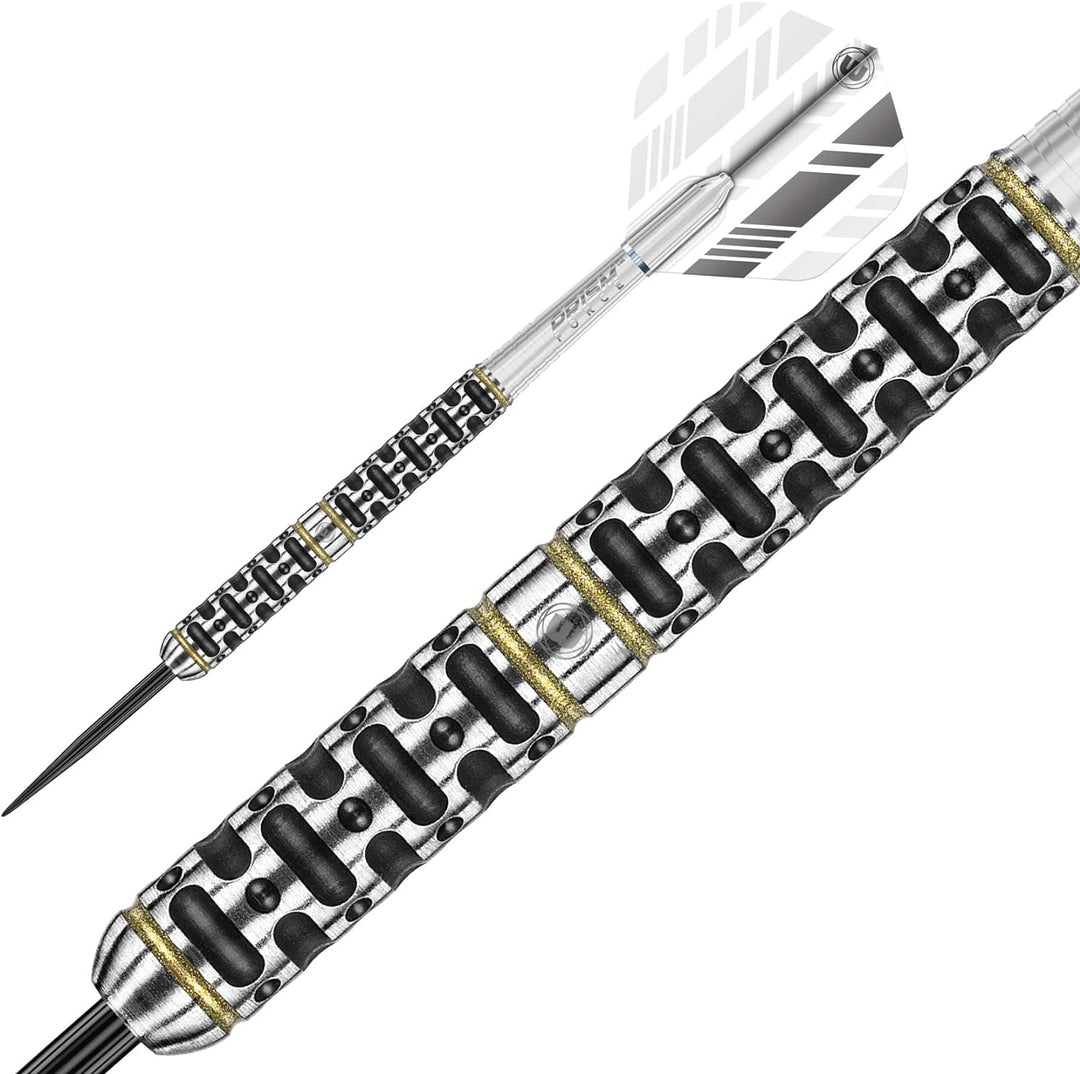 WINMAU Steve Brown 24 Gram Tungsten Darts with Prism Flights and Shafts (Stems)
