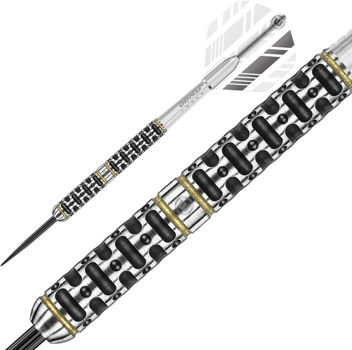 WINMAU Steve Brown 24 Gram Tungsten Darts with Prism Flights and Shafts (Stems)