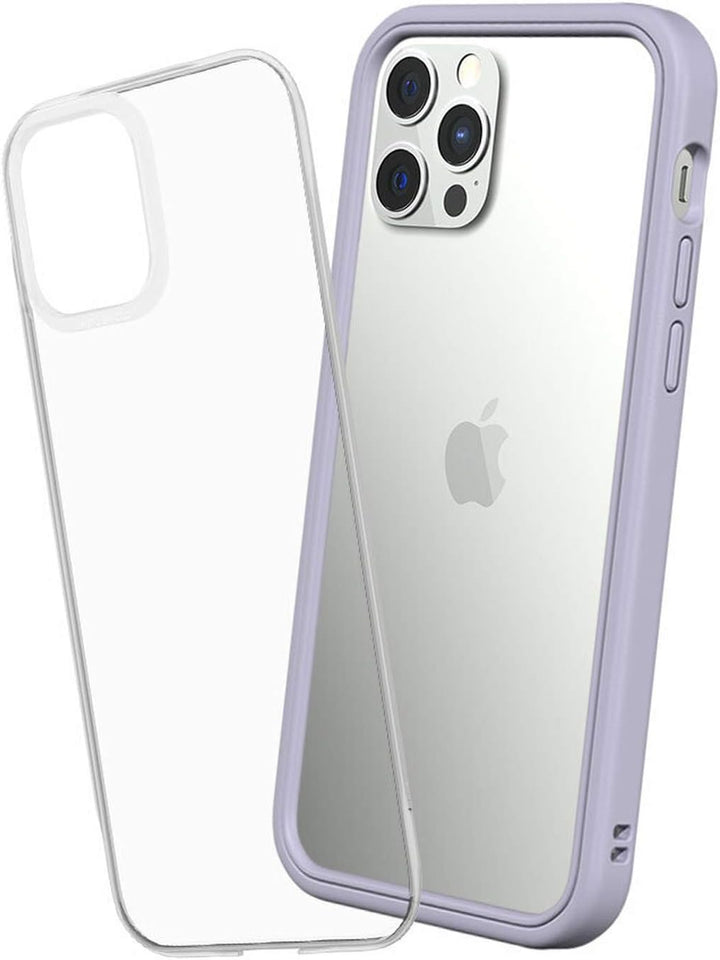 RhinoShield Modulares Case kompatibel mit [iPhone 12/12 Pro] | Mod NX - Anpassbare & stossdämpfende