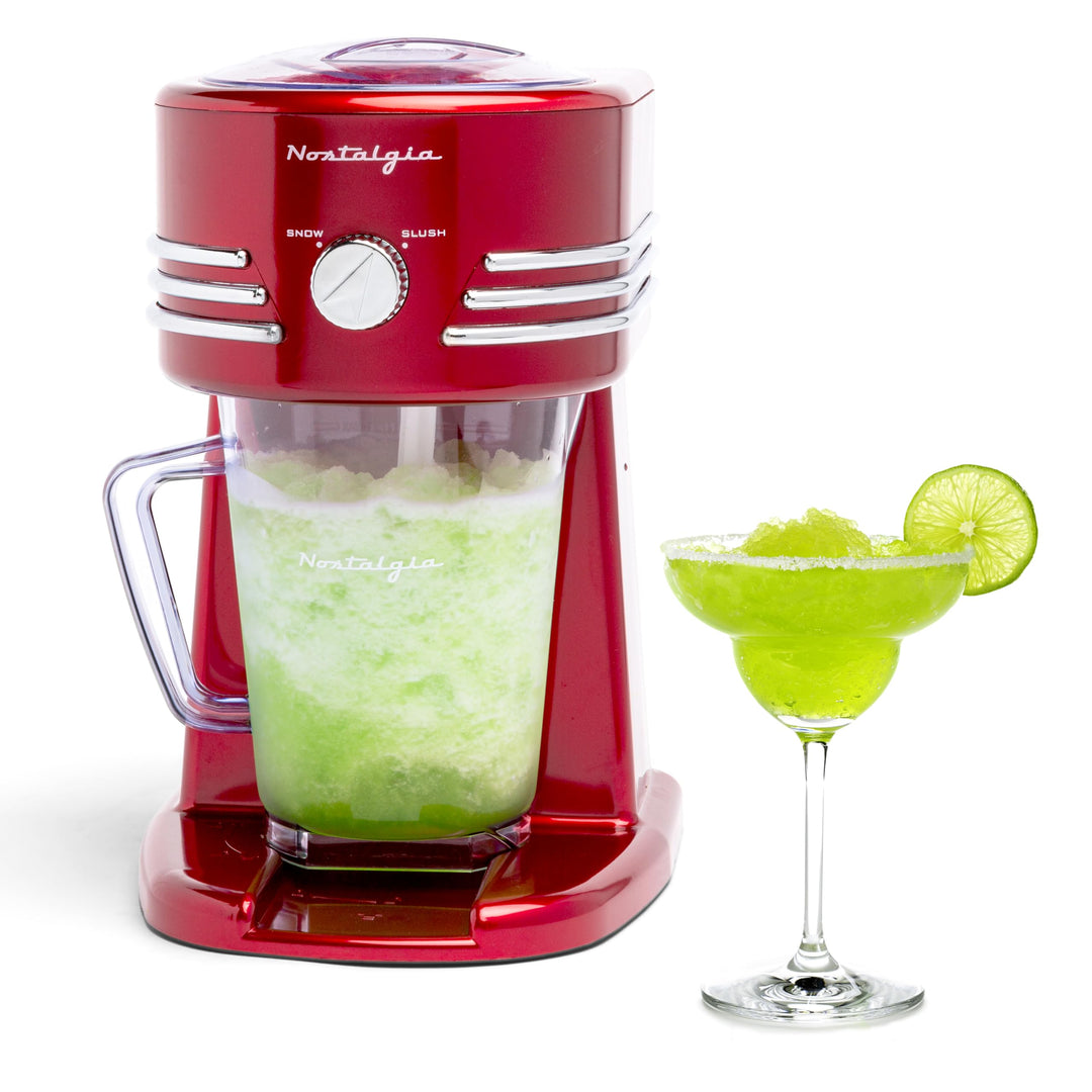 Nostalgia 1,2-Liter Gefrorene Getränkestation - Optimal für Slush-Drinks, Schneekegel, Margaritas, D