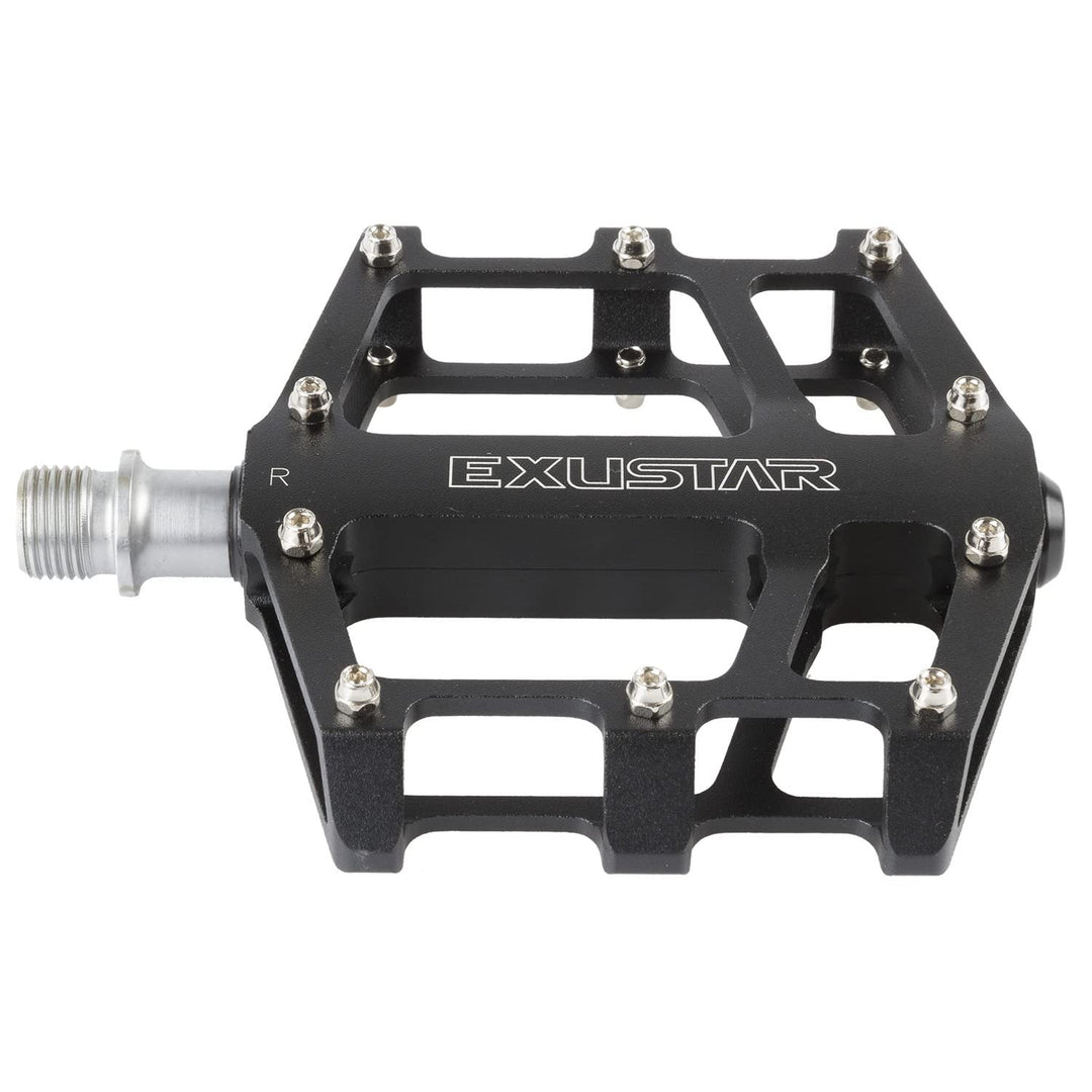 Exustar BMX-pedal Schwarz, Schwarz