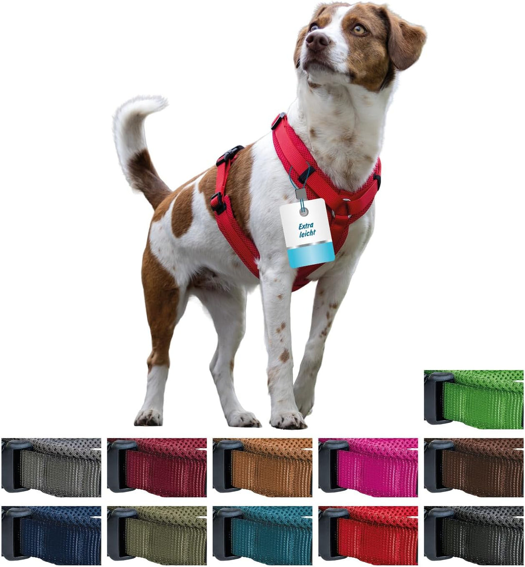 Petlando Hundegeschirr blau, Mesh Y-Comfort Navy XL (Halsumfang 60-108 cm, Brustumfang 68-100 cm), s