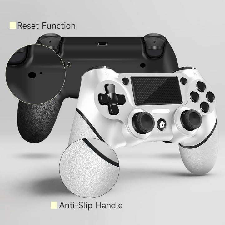 AceGamer 2 Pack Wireless Controller für PS4，Game Controller für PS4/Pro/Slim/PC，Gamepad Joystick mit