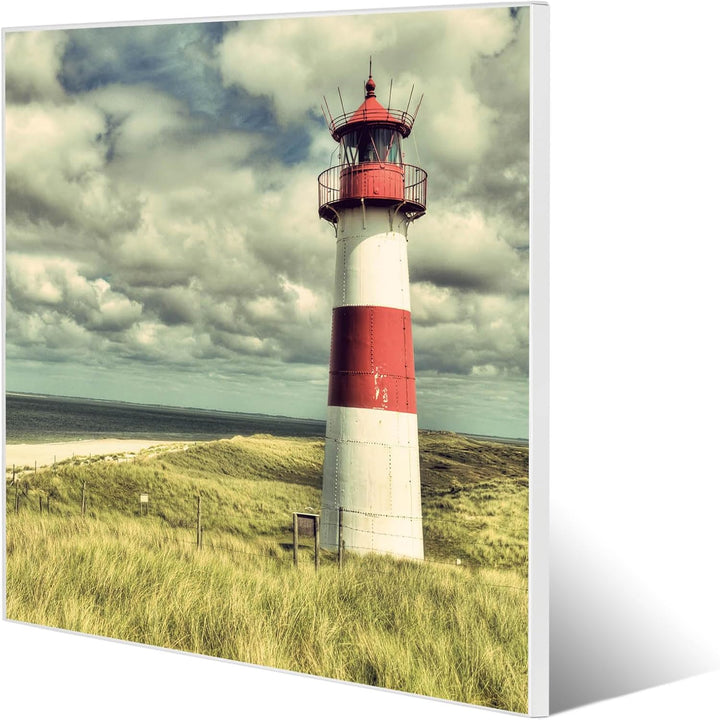 banjado Magnettafel 50 x 50 cm/Magnetwand aus Metall/Magnetpinnwand als Memoboard/Pinnwand Magnettaf