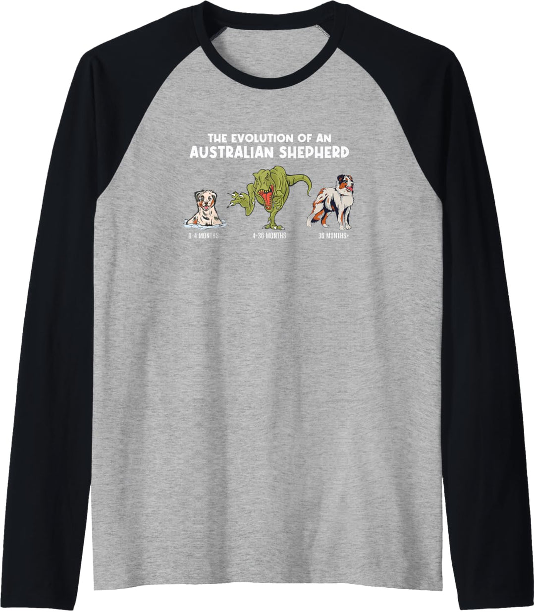 Aussie Hunde Mama Die Entwicklung Eines Australian Shepherds Raglan