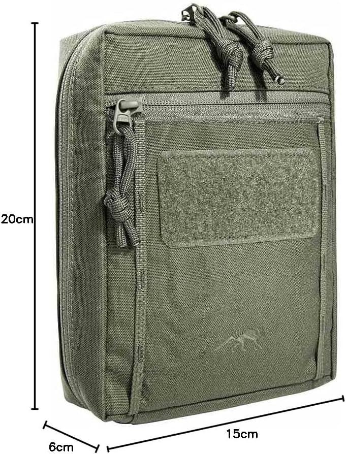Tasmanian Tiger TT Tac Pouch 6.1 Rucksack Zusatz-Tasche mit Patch Klett-Fläche Molle-System kompatib