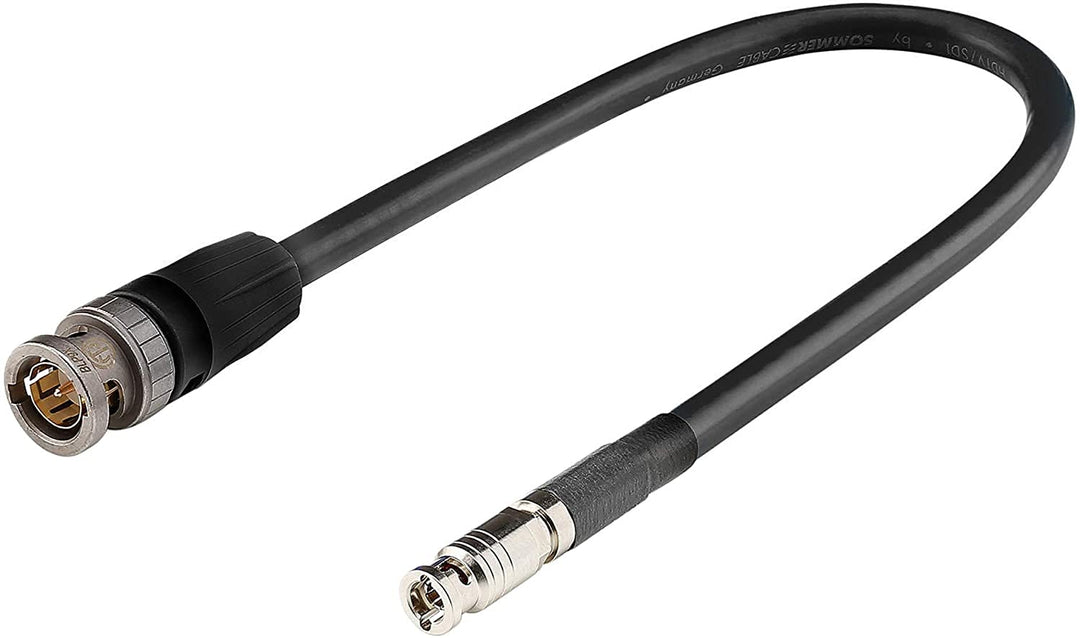 Sommer Cable 6G-/HD-SDI-4K, Adapterkabel SC-Vector 0.8/3.7, Mini HD-BNC Male 75 Ohm / NBNC75BLP9X, s