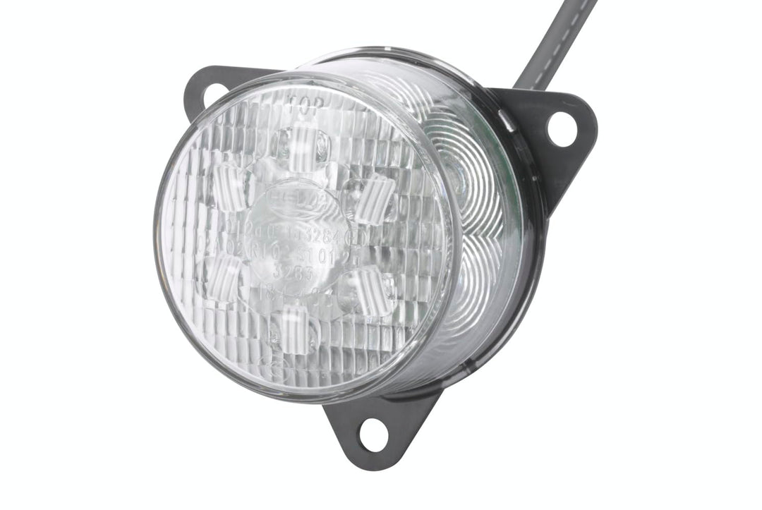 HELLA - Blinkleuchte - LED - 12V - Anbau/geschraubt - Lichtscheibenfarbe: glasklar - Kabel: 500mm -
