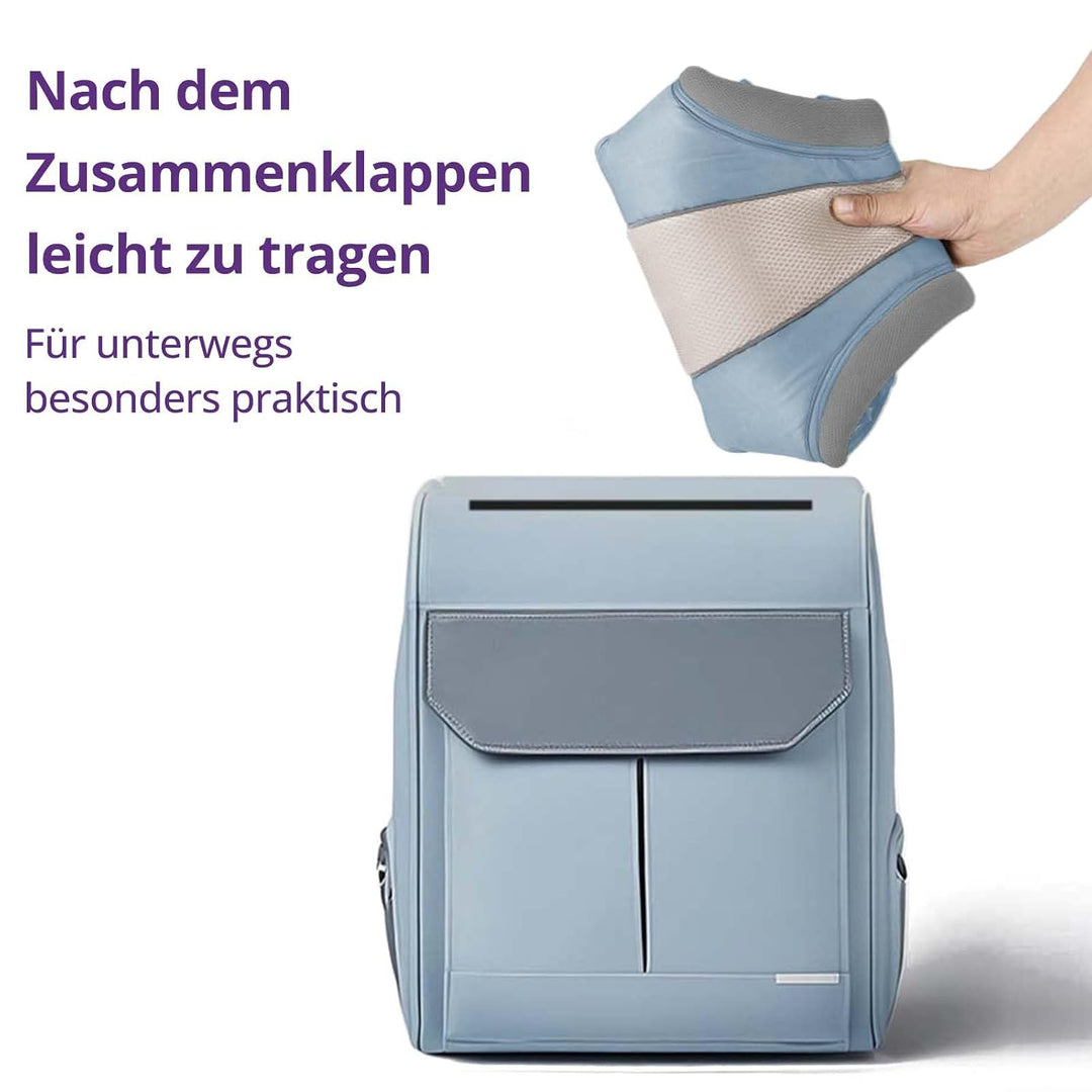 Ergonomische Babytrage mit verstellbarem Riemen, 4-in-1-Tragetasche für Neugeborene und Kleinkinder,