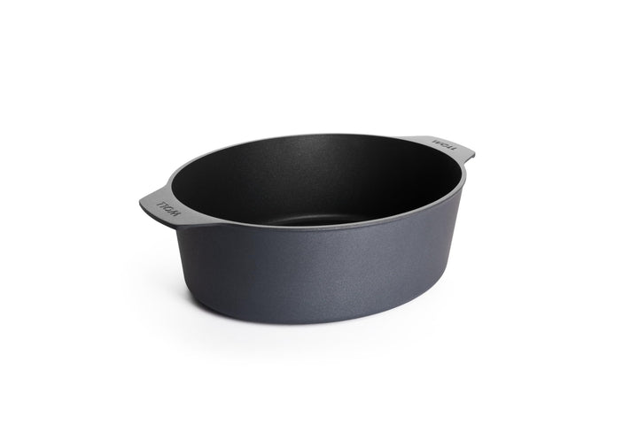 Woll Diamond Lite Gussbräter mit Glasdeckel in Box - Induktiv -, 31 x 26 cm, 11 cm hoch, 6 Liter - G