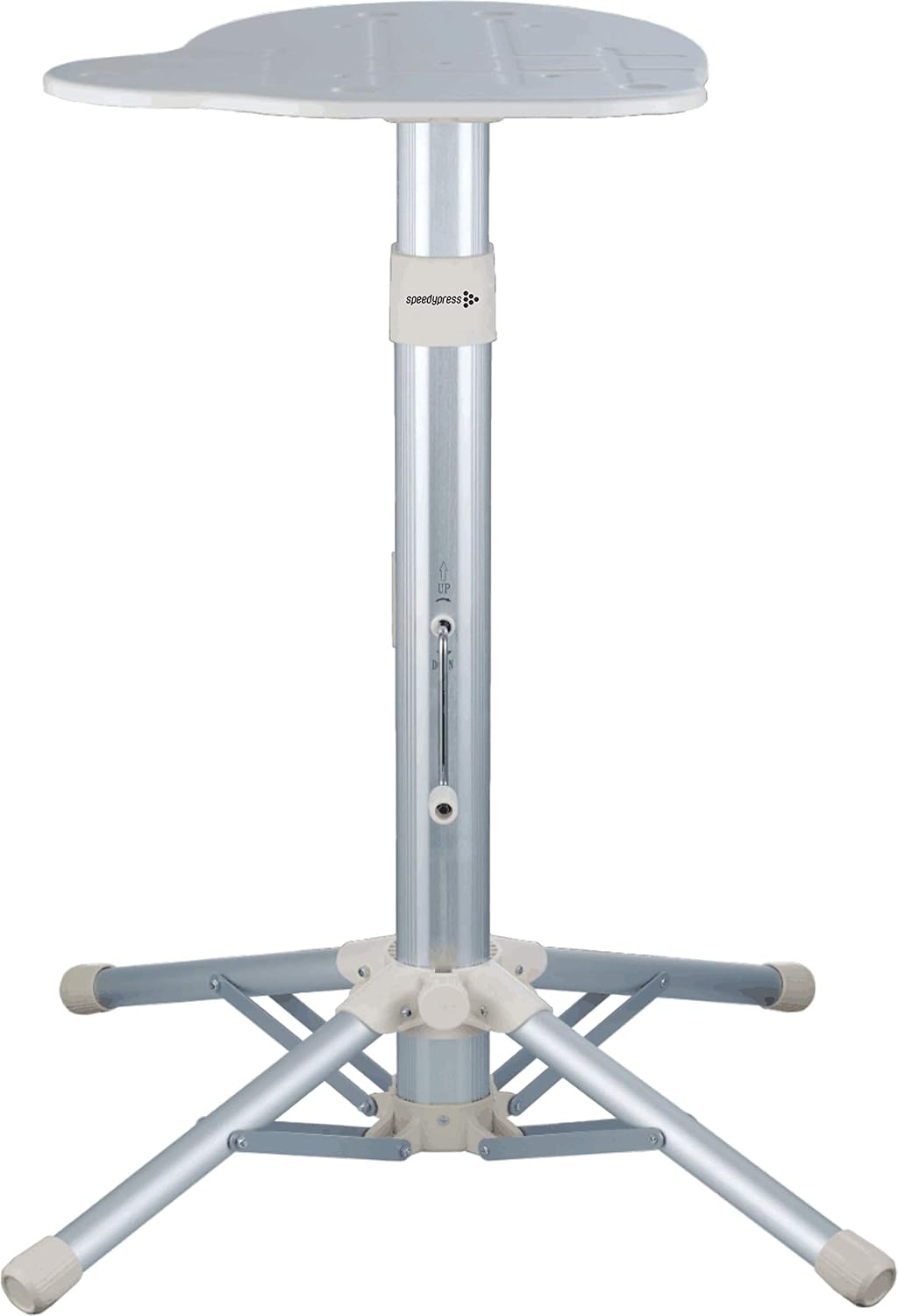 Speedypress Dampfpresse 71HD weiss, robust, professionell, 68 cm, mit Ständer (+ kostenloser Bügelau