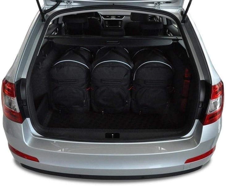 KJUST Kofferraumtaschen 5 stk kompatibel mit SKODA OCTAVIA KOMBI III 2013-2020