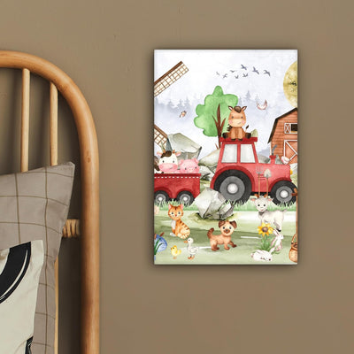 MuchoWow© Leinwand Klein 20x30 cm Mini Deko Schlafzimmer Aesthetic Leinwandbilder Wohnzimmer Gemälde