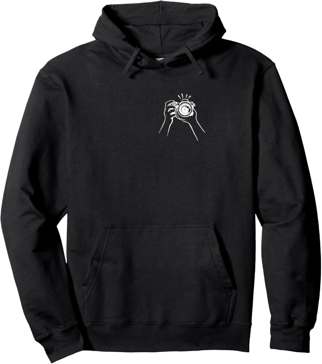 Fotograf Beidseitig Rückseite Hinten Rücken Pullover Hoodie