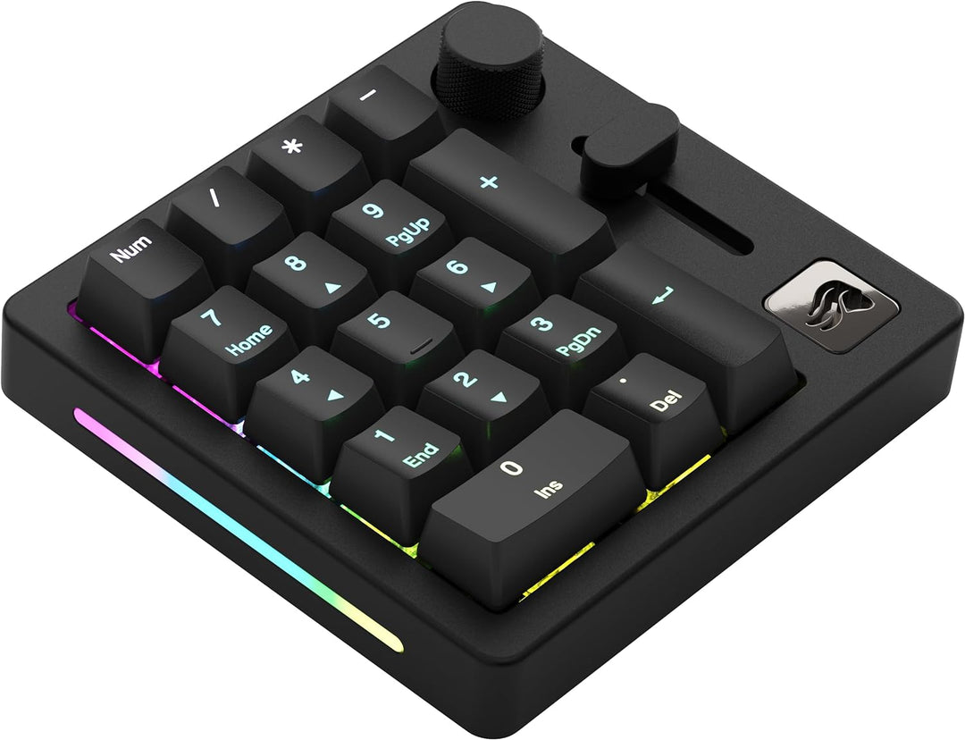Glorious Gaming GMMK Macro Numpad – mit Kabel oder Bluetooth, Aluminium, anpassbar, programmierbarer