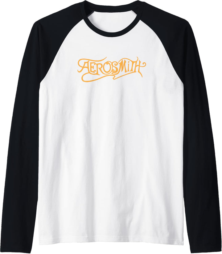 Aerosmith - Get A Grip Logo (Gelb) Raglan