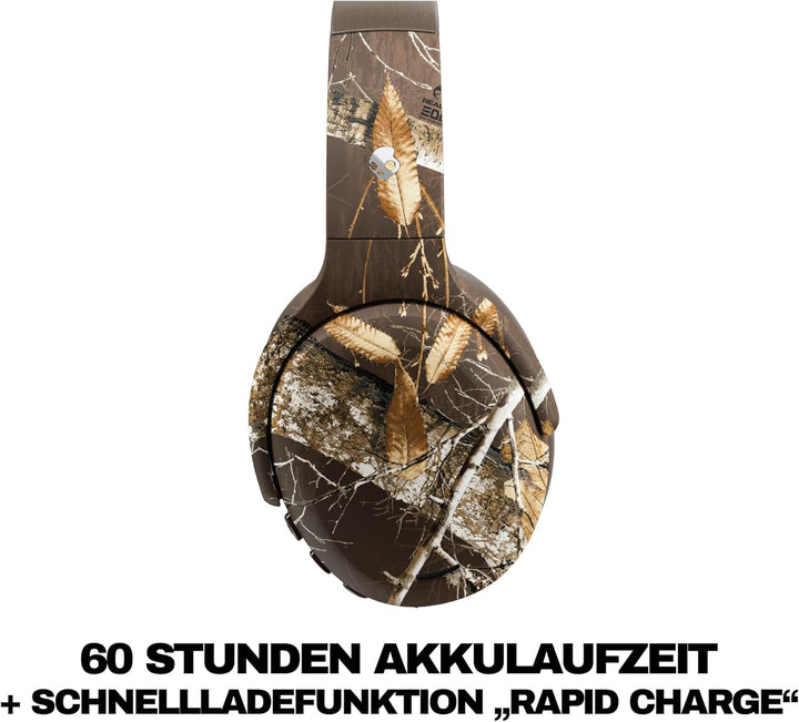 Skullcandy Crusher ANC 2 Wireless Bluetooth Over-Ear-Kopfhörer, Multisensorischem Bass, Active Noise