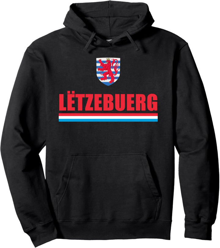 Letzebuerg Luxembourg Coat Of Arms Shirt Luxembourger Flag Pullover Hoodie