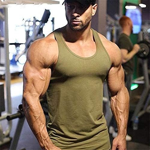 COOFANDY Herren Tank Top Bodybuilding Tanktops Ärmelloses Muskelshirt Fitness Stringer Achselshirts